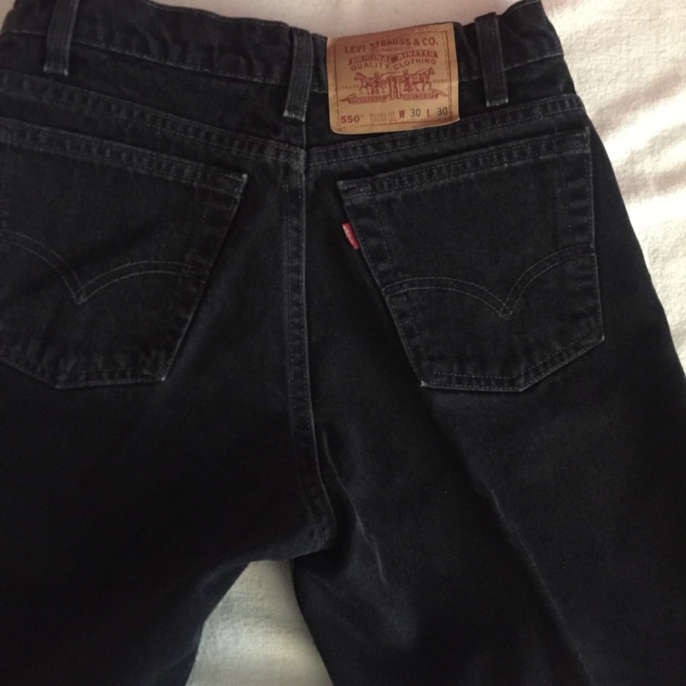Men’s 550 Levi’s jeans ( Black )
